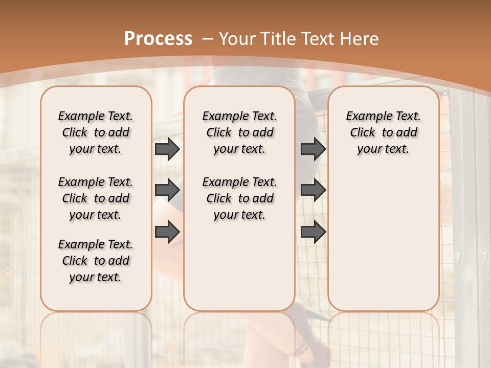 Urban Attractive Skirt PowerPoint Template