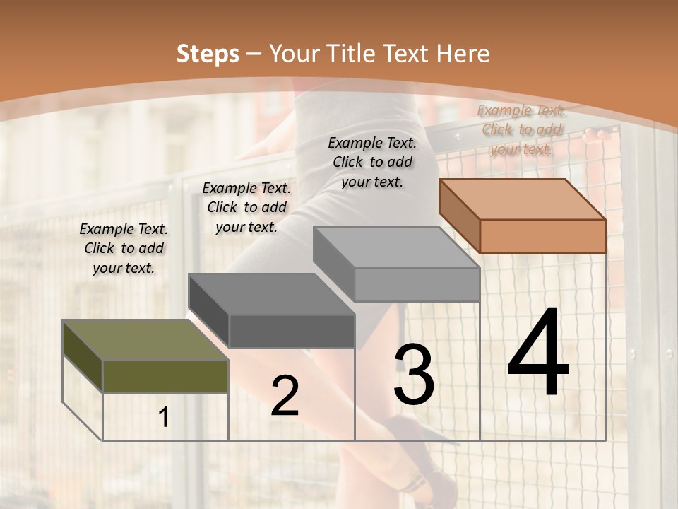 Urban Attractive Skirt PowerPoint Template