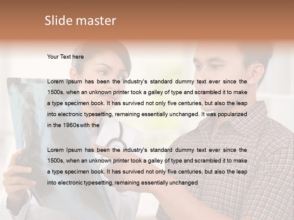 Xray Asian Healthcare PowerPoint Template