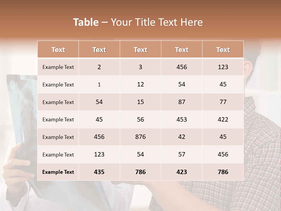 Xray Asian Healthcare PowerPoint Template