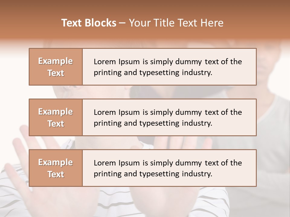 Scandal Problem Communication PowerPoint Template