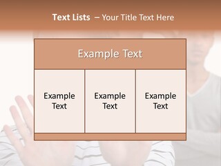 Scandal Problem Communication PowerPoint Template