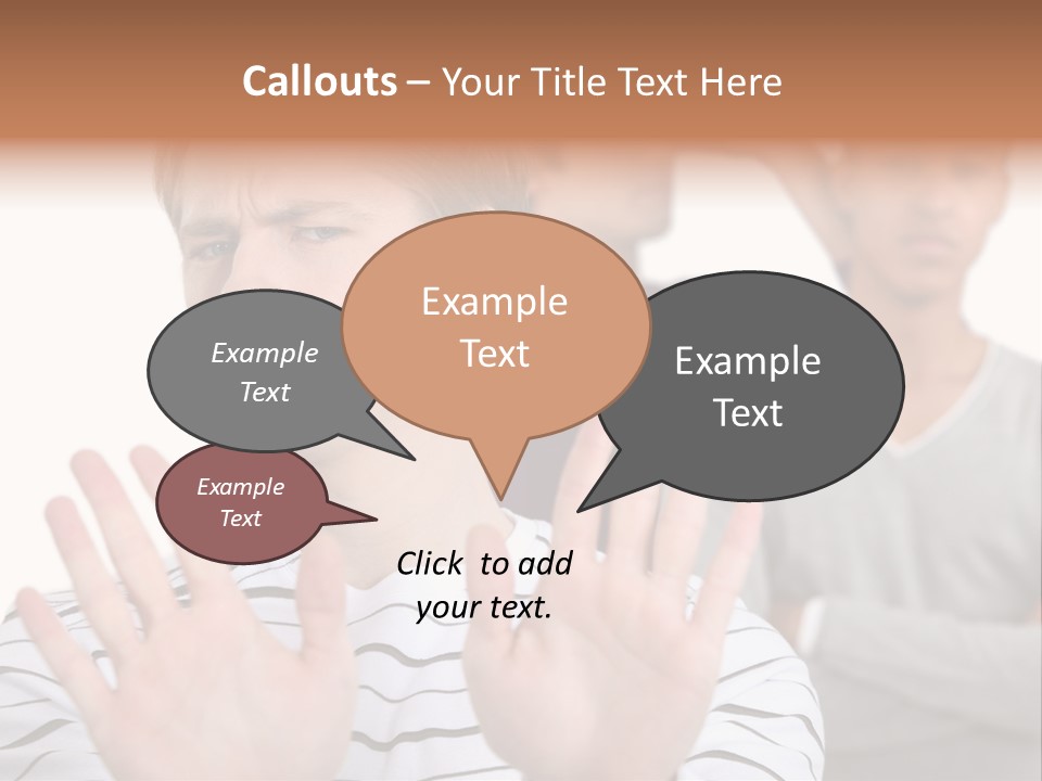 Scandal Problem Communication PowerPoint Template