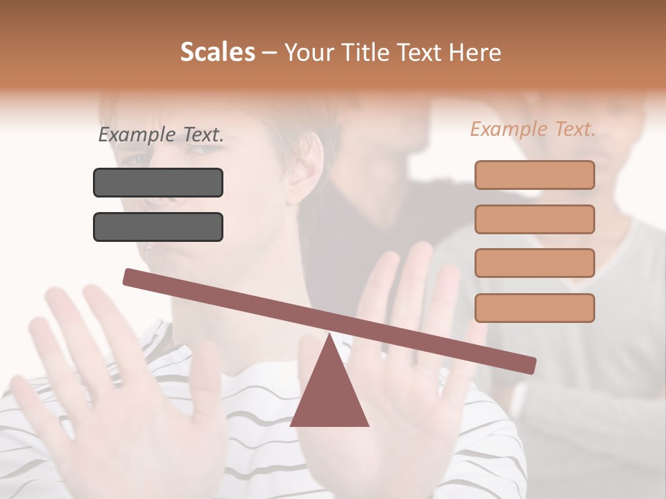 Scandal Problem Communication PowerPoint Template