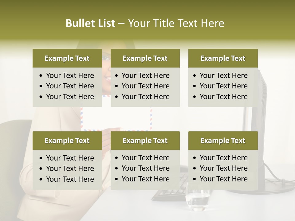 Hand Natural Letter PowerPoint Template