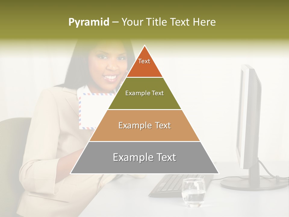 Hand Natural Letter PowerPoint Template