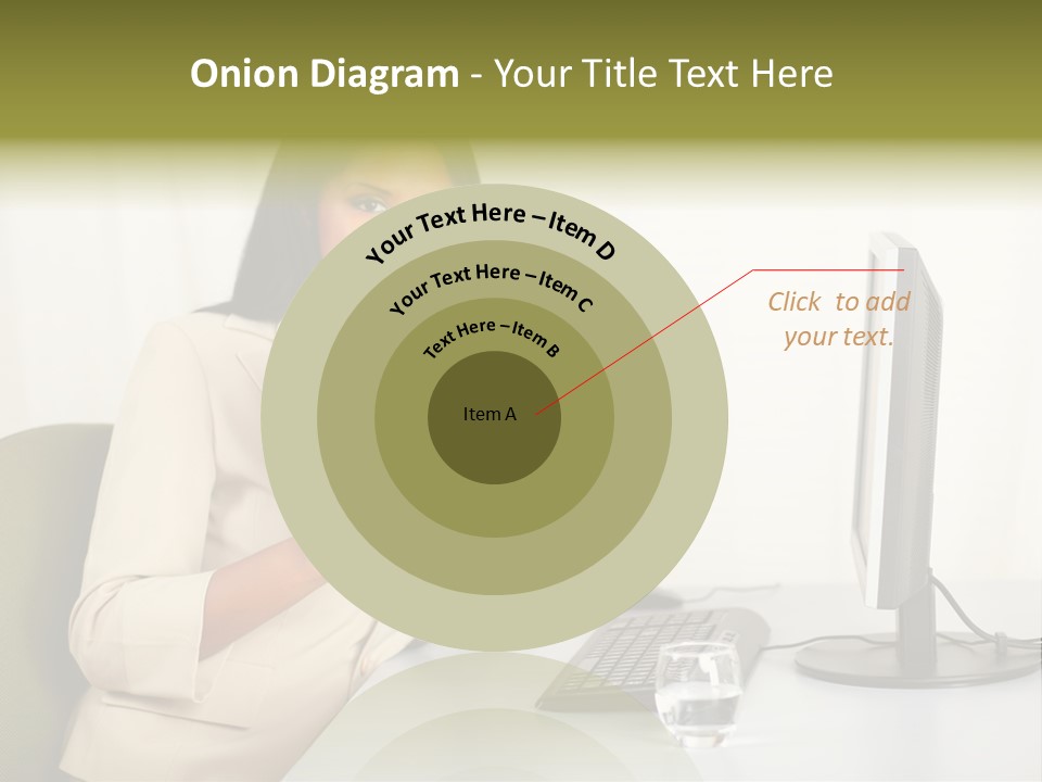 Hand Natural Letter PowerPoint Template