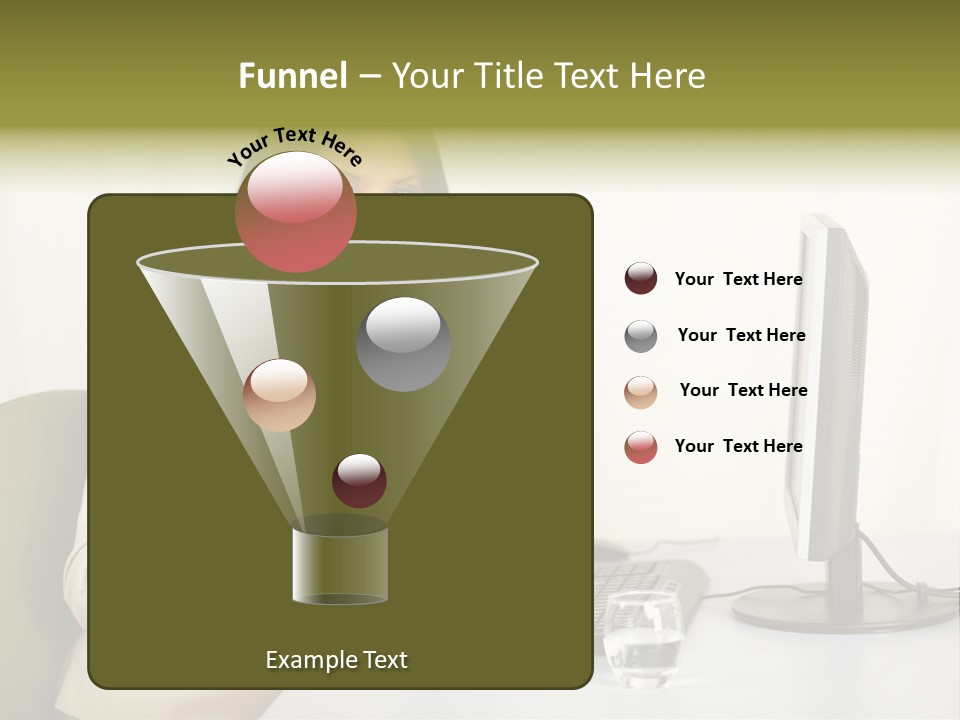 Hand Natural Letter PowerPoint Template