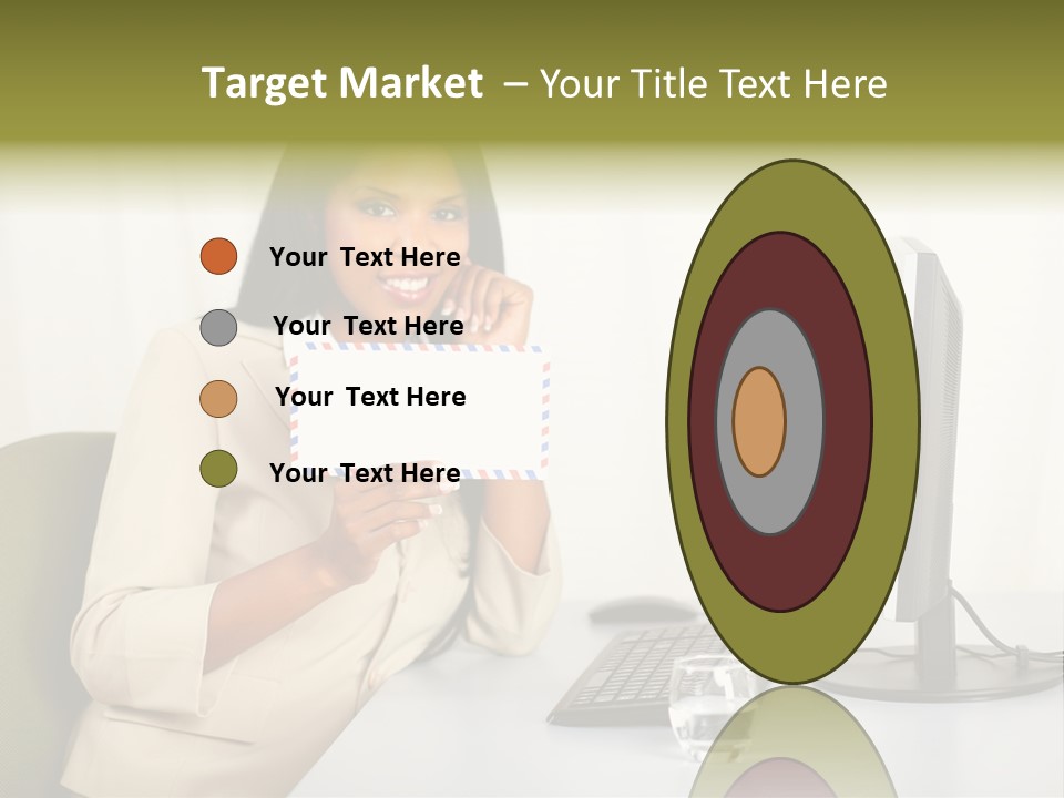 Hand Natural Letter PowerPoint Template