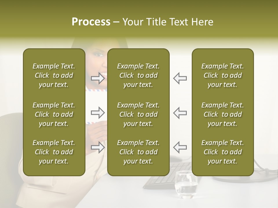 Hand Natural Letter PowerPoint Template