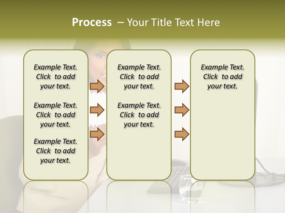 Hand Natural Letter PowerPoint Template