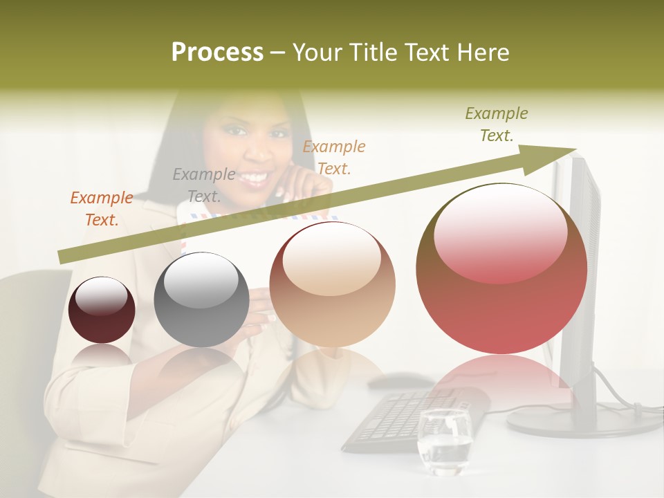 Hand Natural Letter PowerPoint Template