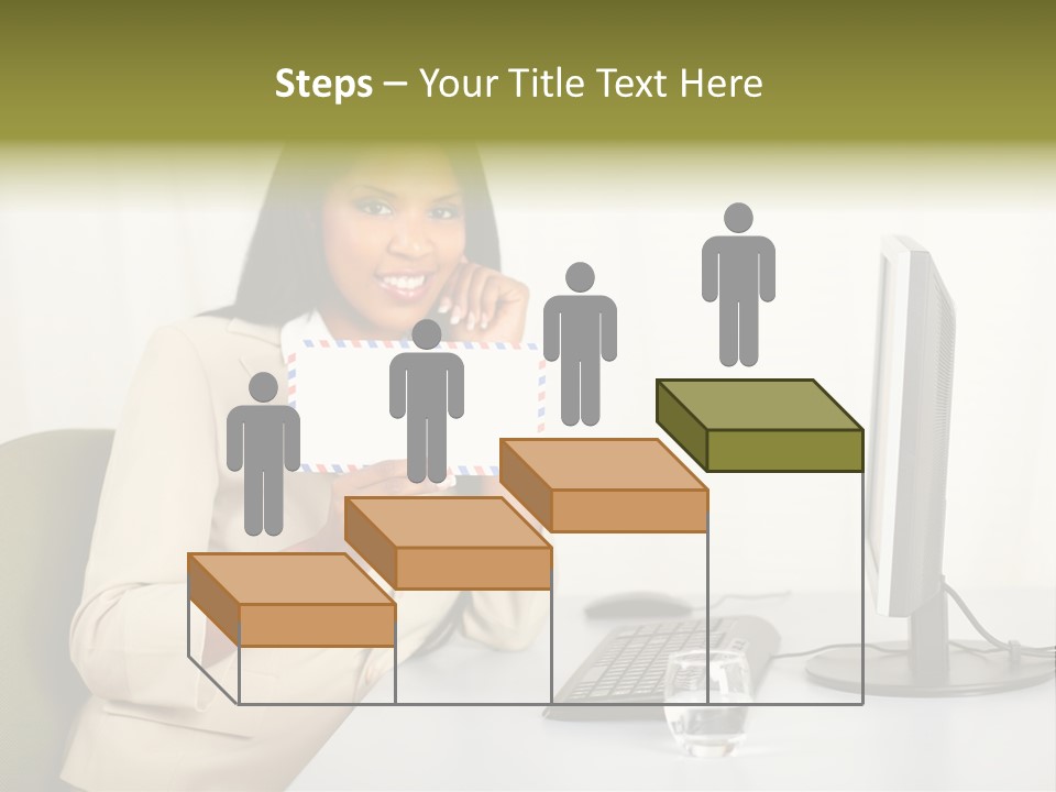 Hand Natural Letter PowerPoint Template