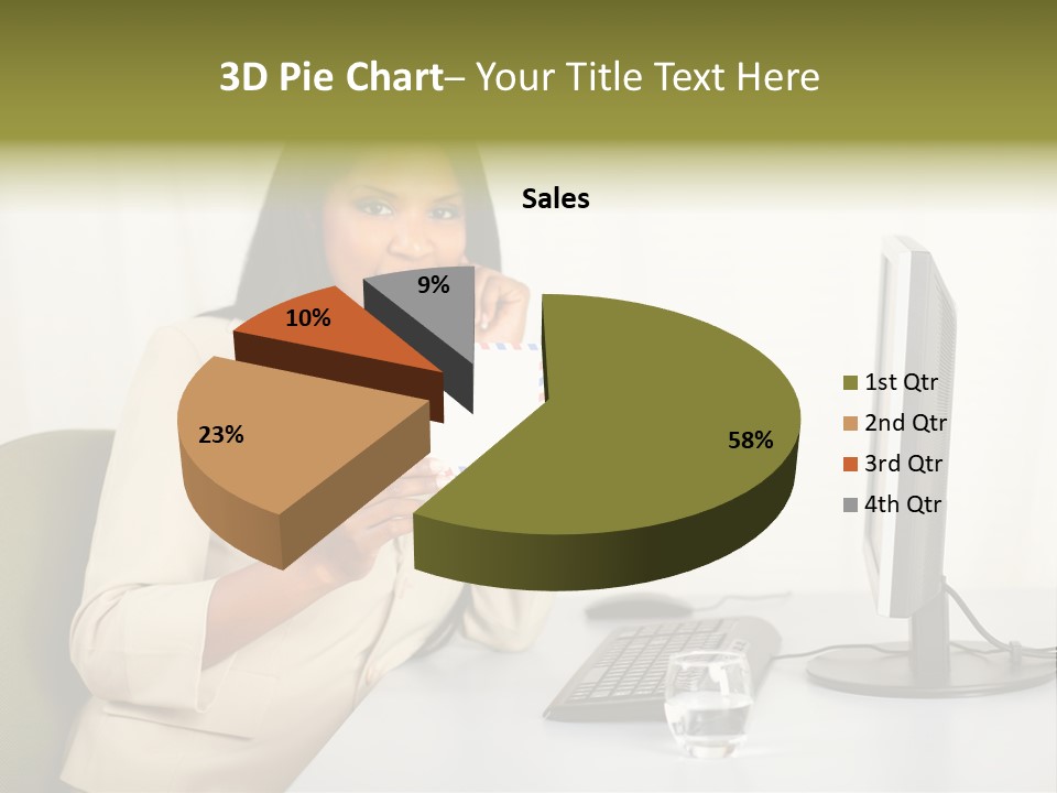 Hand Natural Letter PowerPoint Template