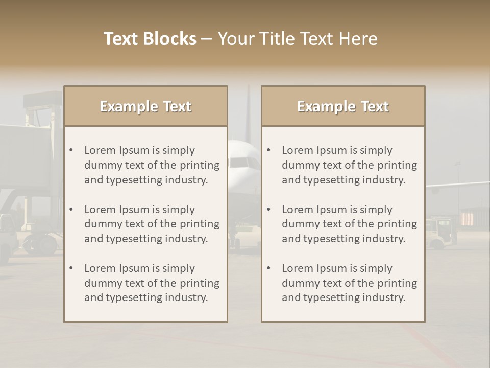 Sleeve Gateway Turbine PowerPoint Template