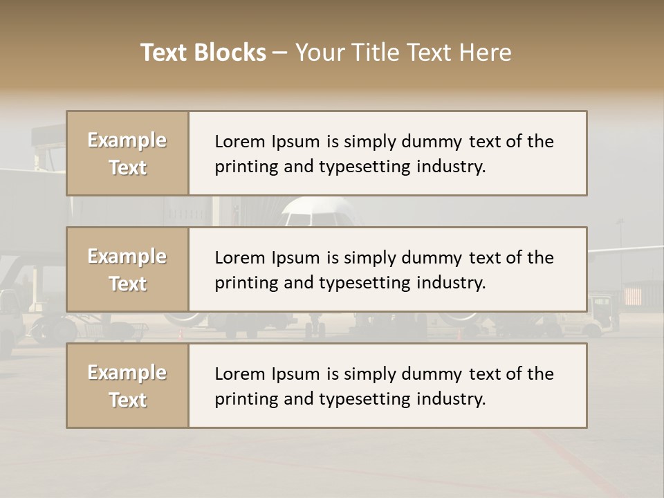 Sleeve Gateway Turbine PowerPoint Template