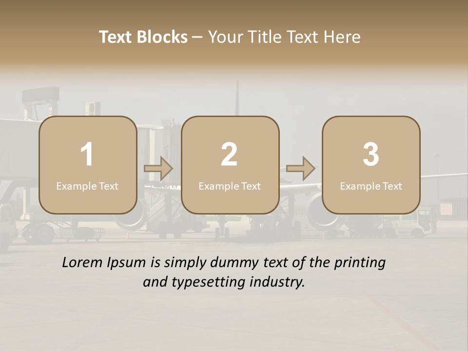 Sleeve Gateway Turbine PowerPoint Template