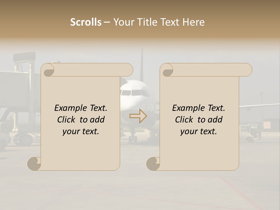 Sleeve Gateway Turbine PowerPoint Template