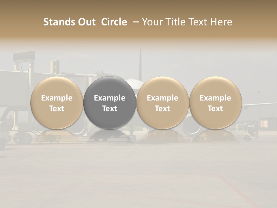 Sleeve Gateway Turbine PowerPoint Template