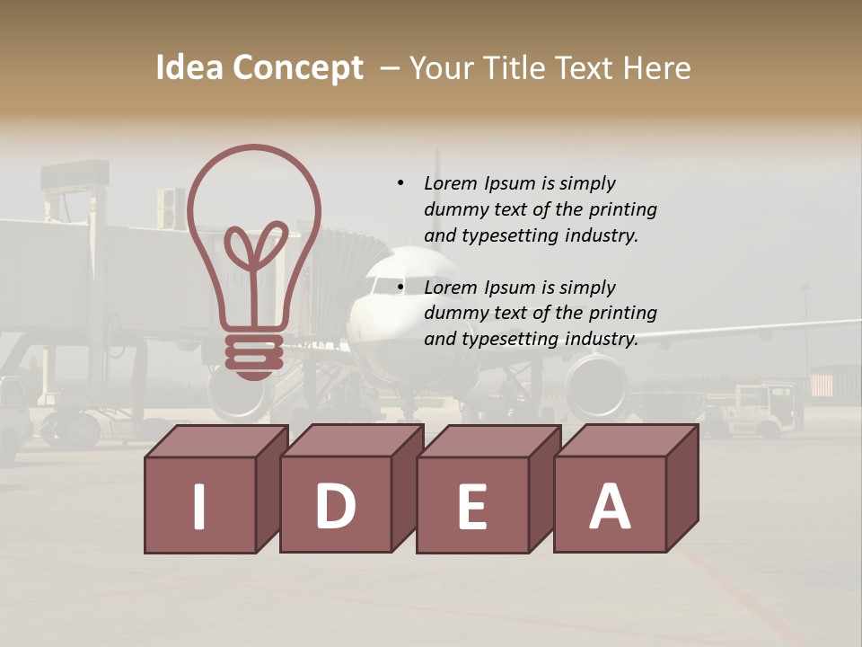 Sleeve Gateway Turbine PowerPoint Template