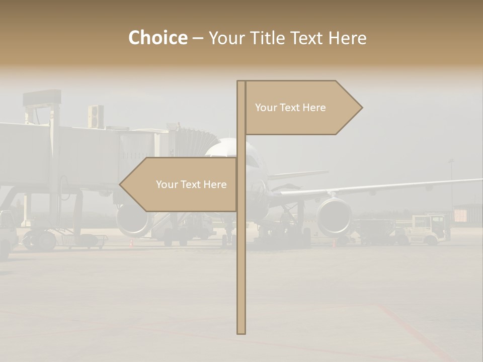 Sleeve Gateway Turbine PowerPoint Template