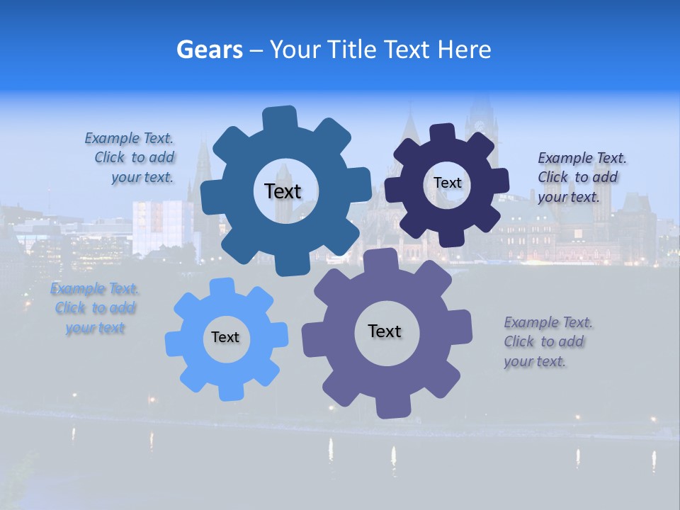 Skyline Monument Revival PowerPoint Template