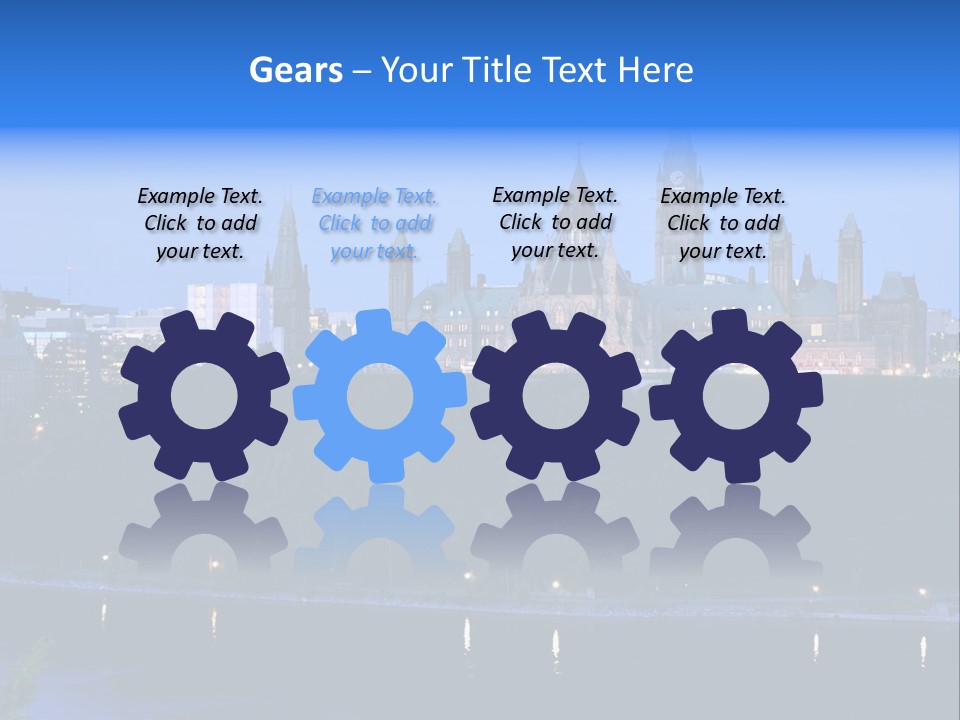 Skyline Monument Revival PowerPoint Template