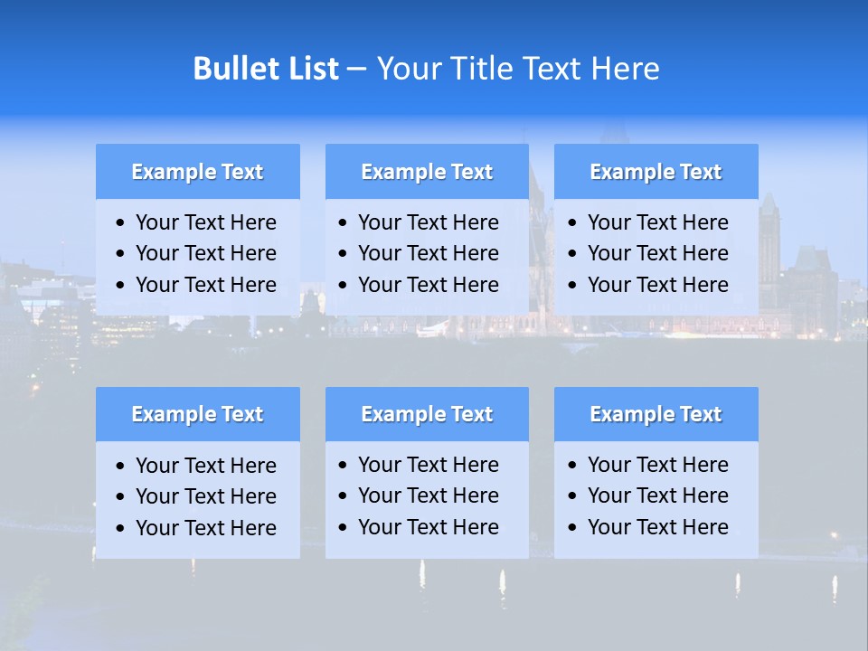 Skyline Monument Revival PowerPoint Template