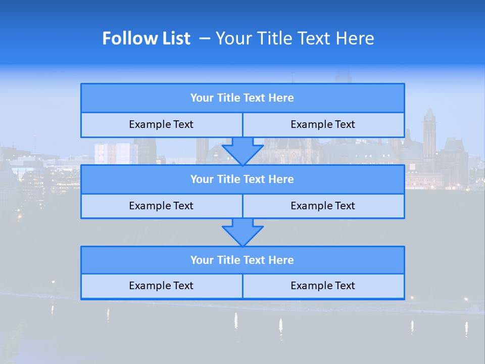 Skyline Monument Revival PowerPoint Template