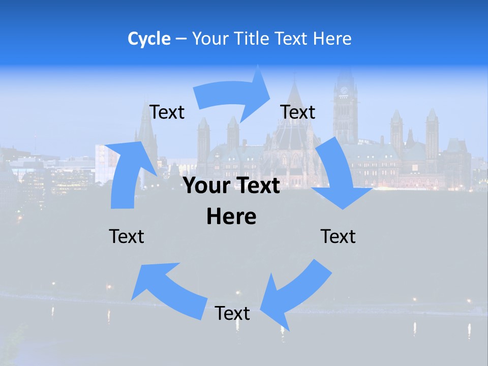 Skyline Monument Revival PowerPoint Template