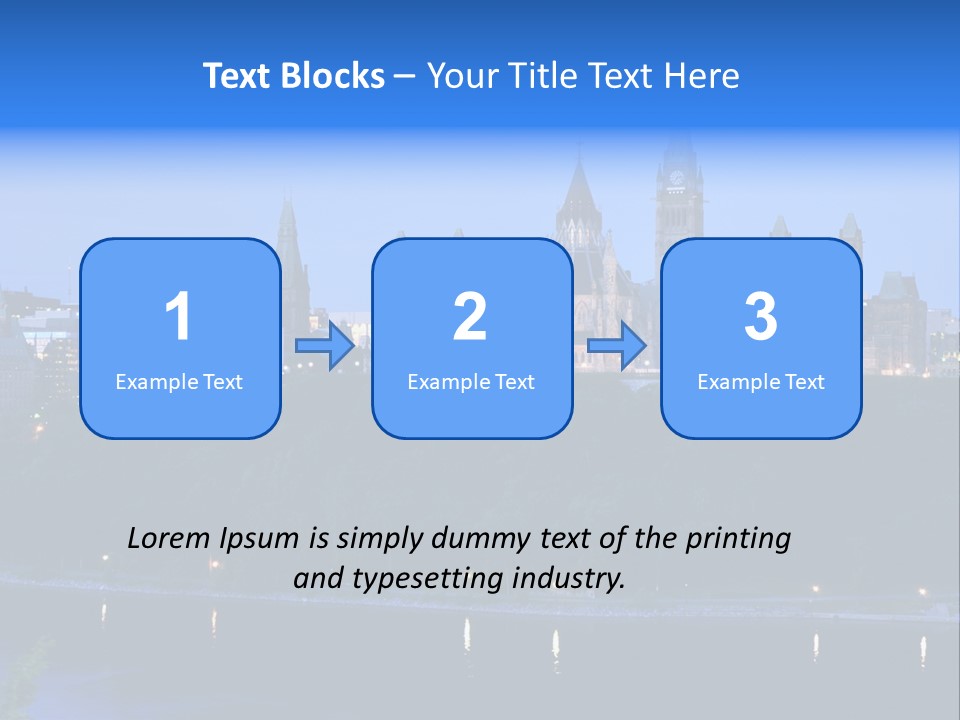 Skyline Monument Revival PowerPoint Template