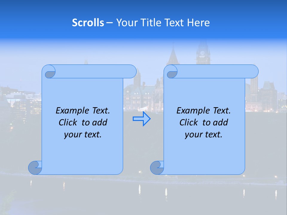 Skyline Monument Revival PowerPoint Template