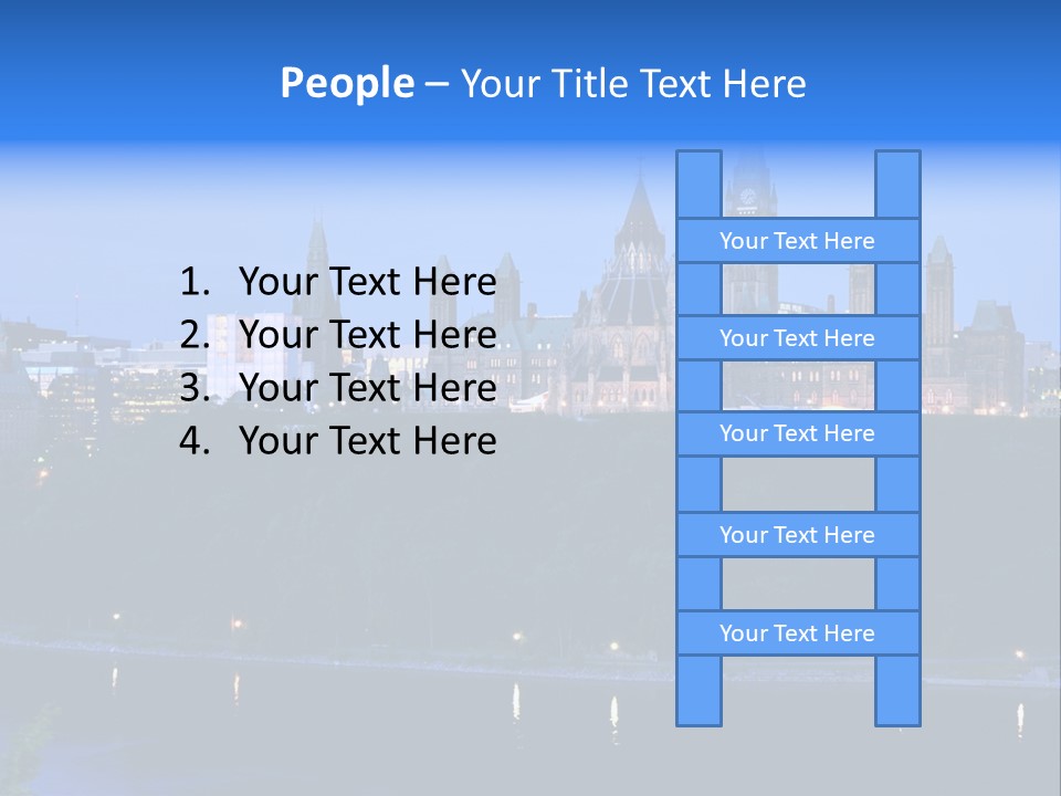 Skyline Monument Revival PowerPoint Template