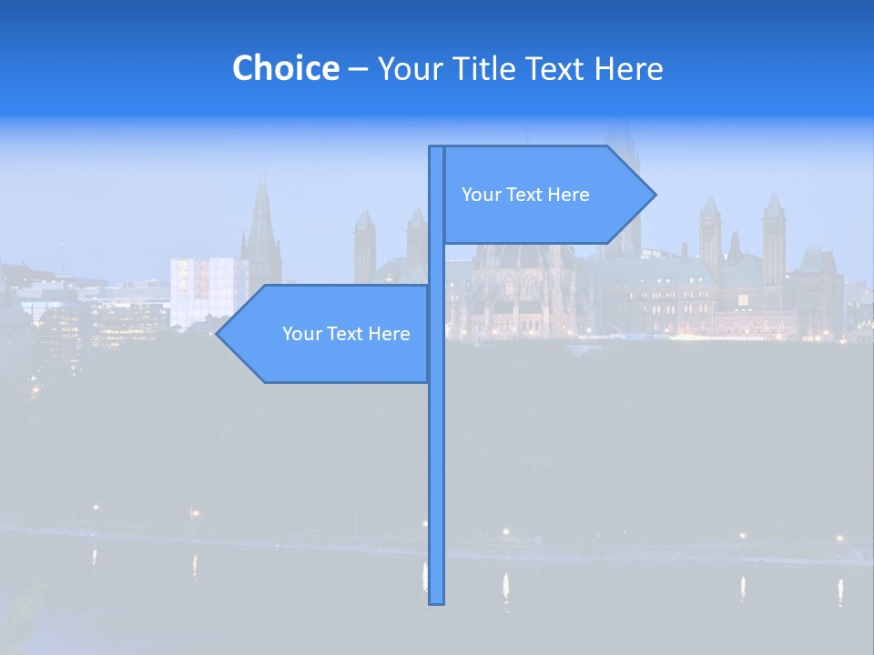 Skyline Monument Revival PowerPoint Template