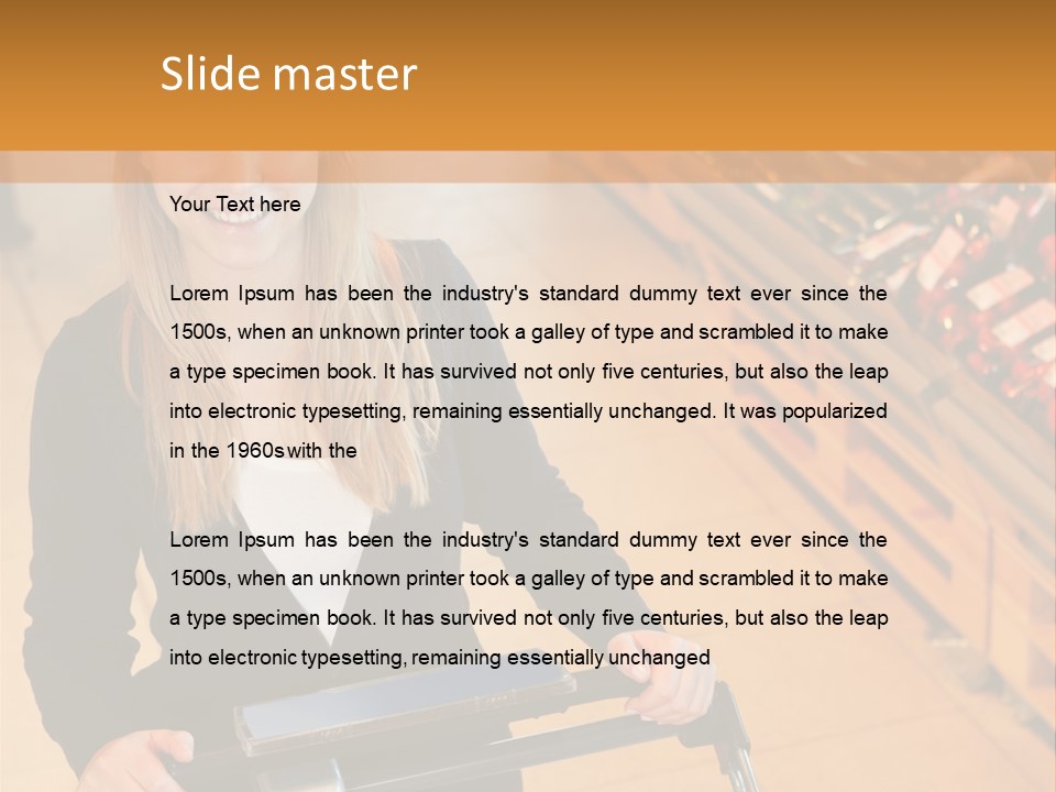 Interior Happy Purchase PowerPoint Template