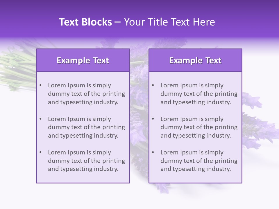 Therapeutic Design Gardening PowerPoint Template