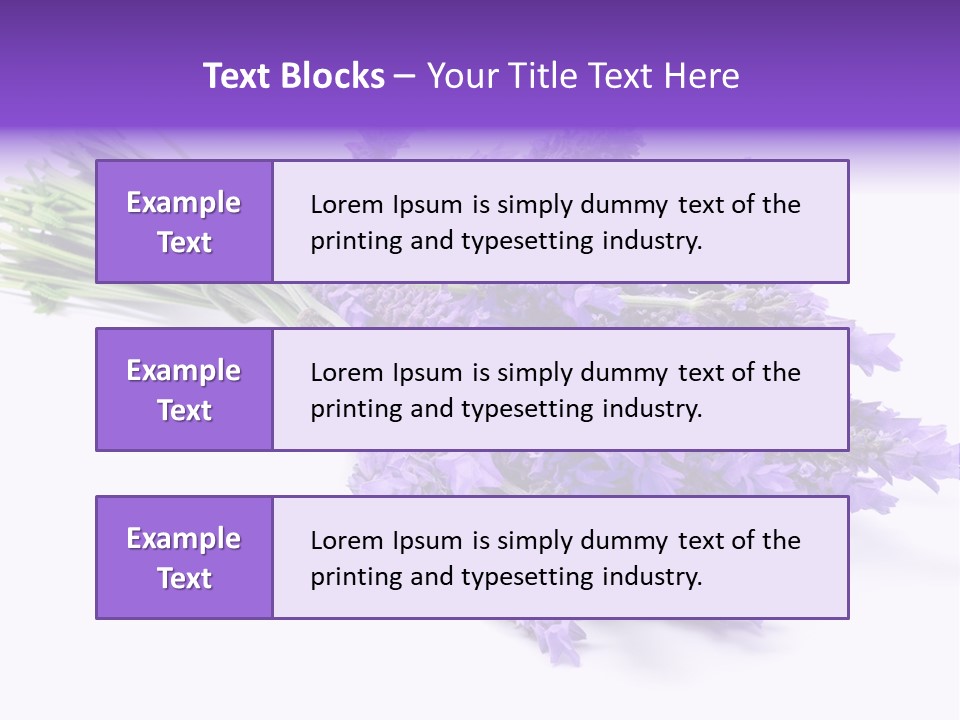 Therapeutic Design Gardening PowerPoint Template