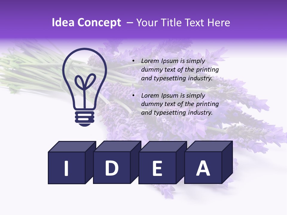 Therapeutic Design Gardening PowerPoint Template