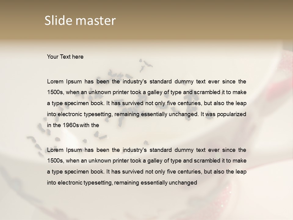 Mystic Occultism Closeup PowerPoint Template