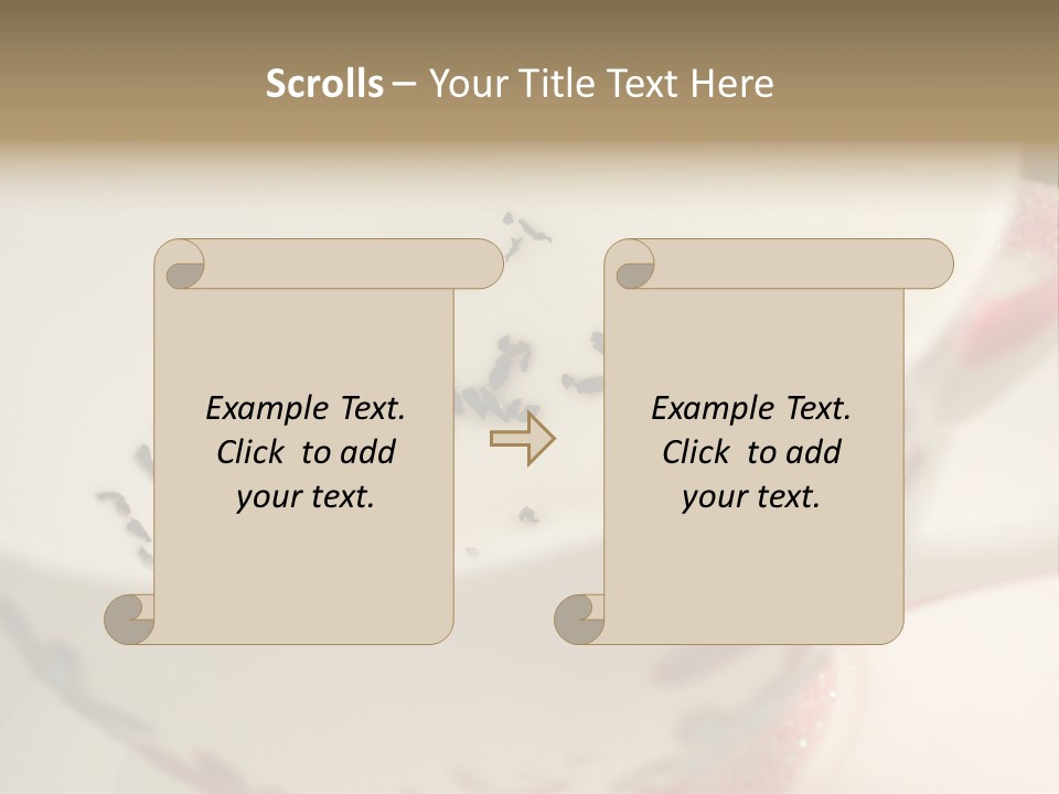 Mystic Occultism Closeup PowerPoint Template