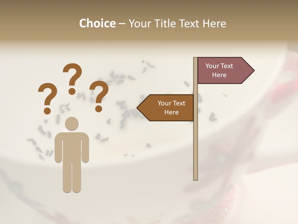 Mystic Occultism Closeup PowerPoint Template