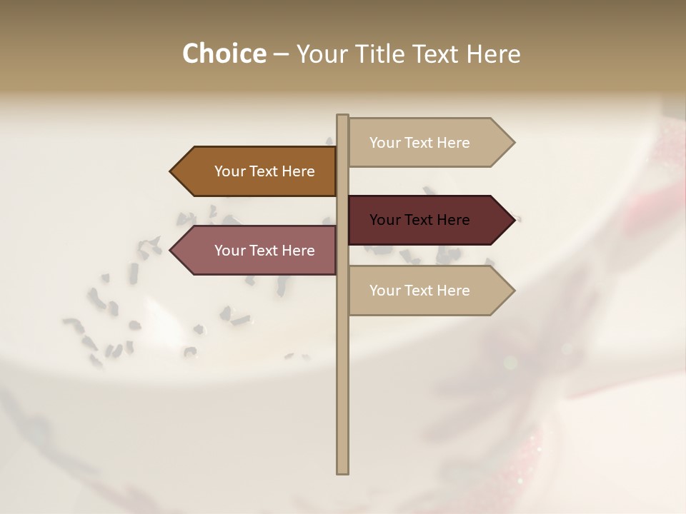 Mystic Occultism Closeup PowerPoint Template