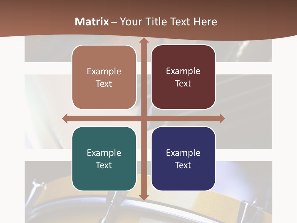 Background Banner Violin PowerPoint Template