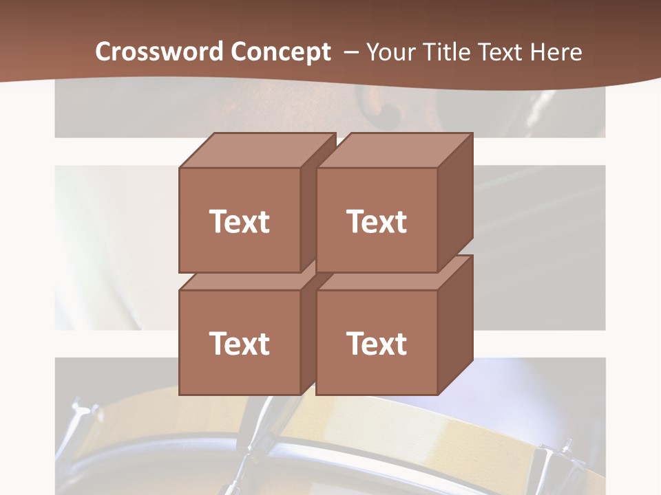 Background Banner Violin PowerPoint Template