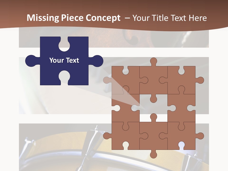 Background Banner Violin PowerPoint Template