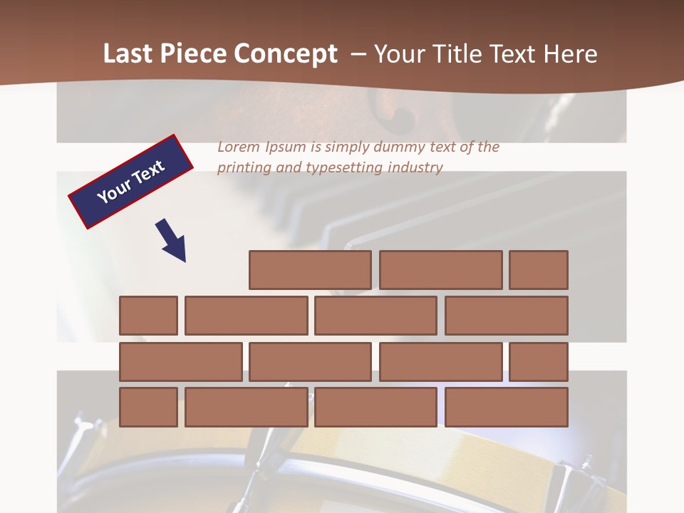Background Banner Violin PowerPoint Template
