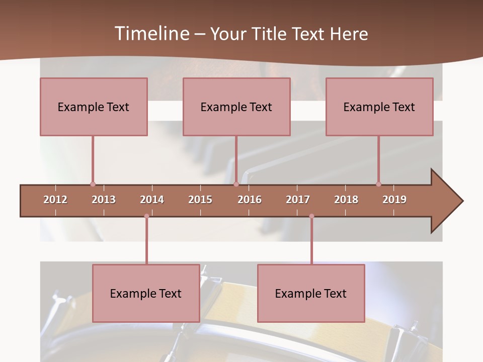 Background Banner Violin PowerPoint Template
