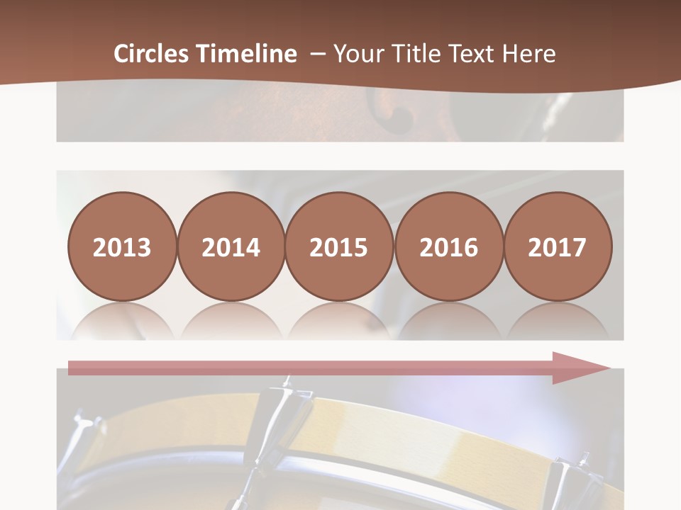 Background Banner Violin PowerPoint Template