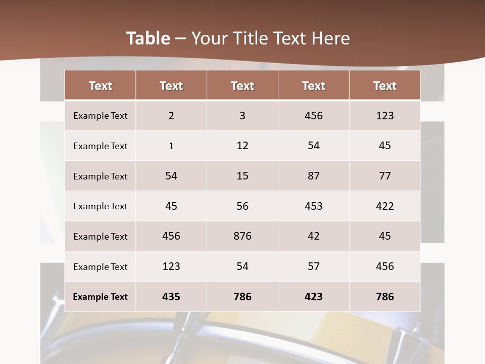 Background Banner Violin PowerPoint Template