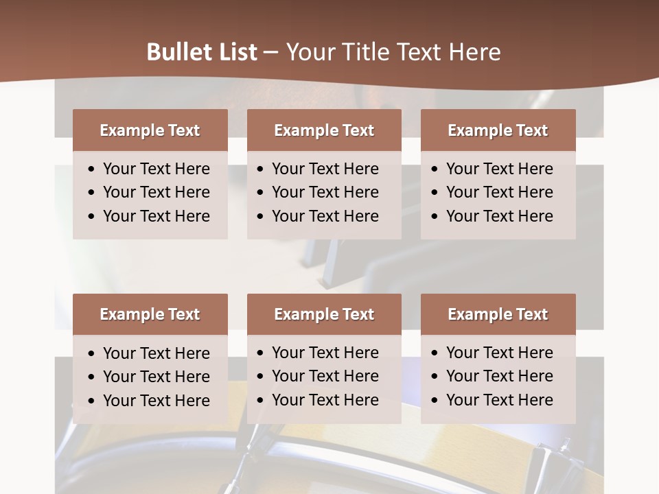 Background Banner Violin PowerPoint Template